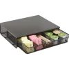 Safco® One Drawer Hospitality Organizer, 5-Compartments, Black (3274BL)