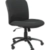 Safco Uber Fabric Computer and Desk Chair, Black (3491BL)