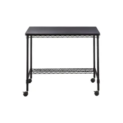 Safco Wire Desk 36" Workstation, Black (5203BL)