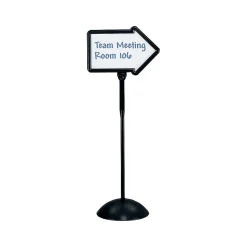 Safco Write Way Plastic Dry-Erase Whiteboard, 2' x 1' (4173BL)