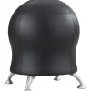 Safco Zenergy Vinyl Ball Chair, Black (4751BV)