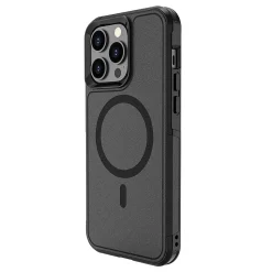 SaharaCase Armor Series Hard Shell Case, Tempered Glass Screen, Camera Protector for iPhone 15 Pro Max, Black (CP482ZD128ZD131)