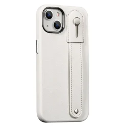 SaharaCase FingerGrip MagSafe Phone Case for iPhone 15, Shock Absorbing, White (CP00444)