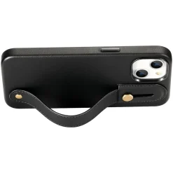 SaharaCase FingerGrip MagSafe Phone Case for iPhone 15 Plus, Shock Absorbing, Black (CP00452)
