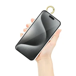 SaharaCase FingerGrip Phone Case for iPhone 15 Pro Max, Shock Absorbing, White (CP00485)