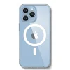 SaharaCase Hybrid-Flex Hard Shell MagSafe Phone Case for iPhone 15 Pro, Shock Absorbing, Clear (CP00459)