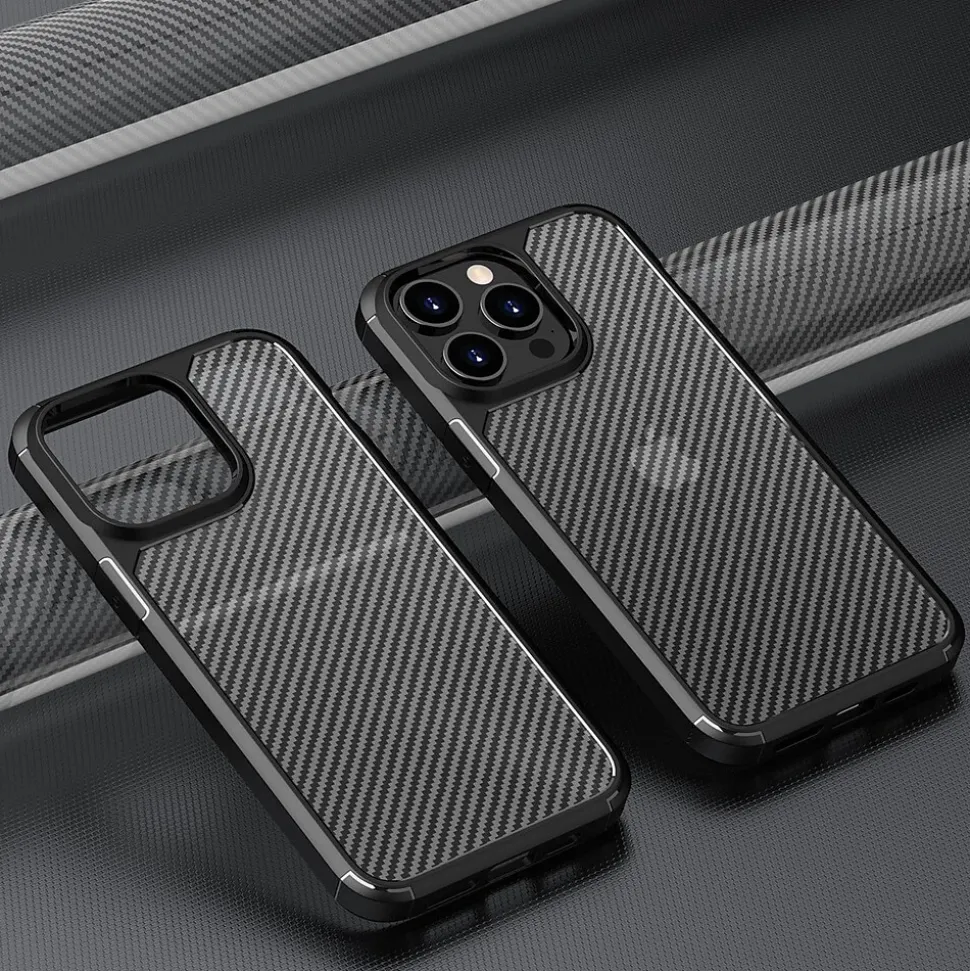 SaharaCase Rugged Case for iPhone 15 Pro Max with Glass Screen, Camera Protector, Shock Absorbing, Black (CP470ZD128ZD131)