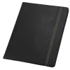 Samsill Slimline Vinyl Padfolio, Black (71220)