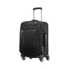 Samsonite 22.4" Carry-On Suitcase, 4-Wheeled Spinner, TSA Checkpoint Friendly, Black (127373-1041)