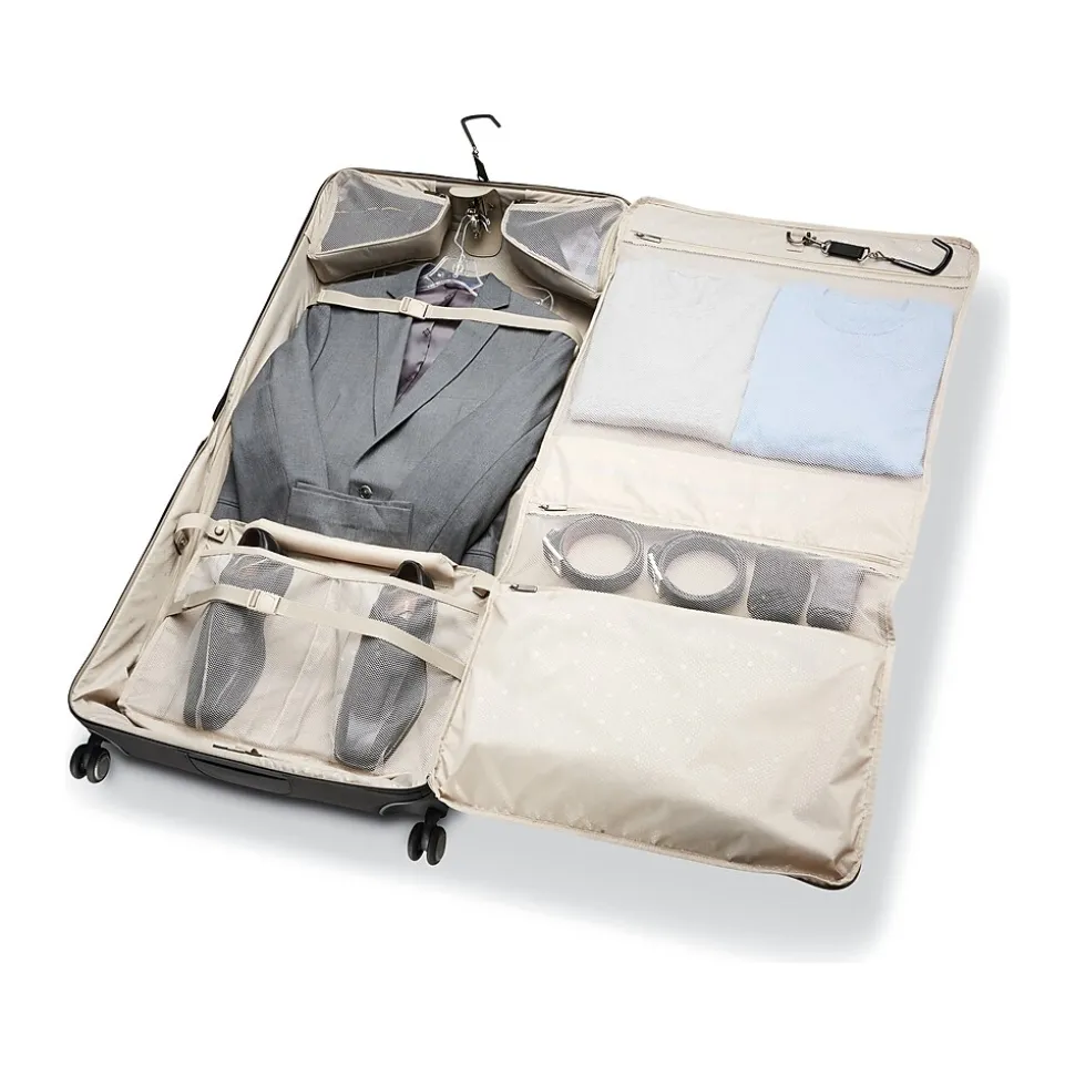 Samsonite 22.8" Garment Bag, 4-Wheeled Spinner, Black (139019-1041)