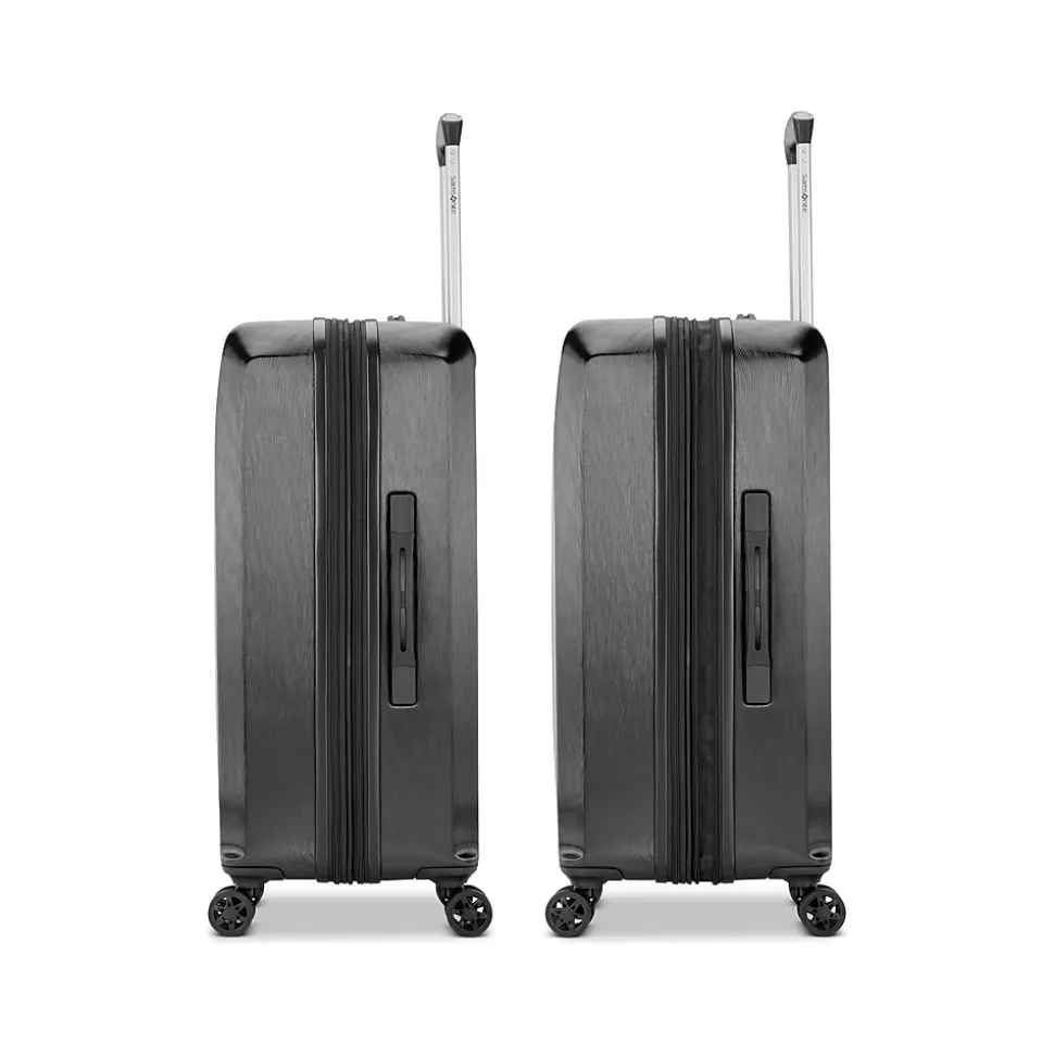 Samsonite Alliance SE 22" Hardside Carry-On Suitcase, 4-Wheeled Spinner, Bass Black (145793-1027)