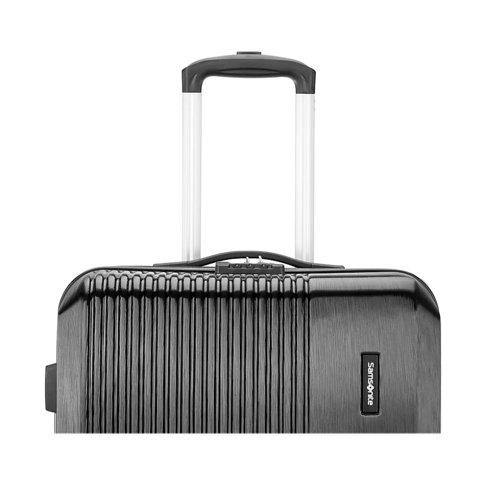 Samsonite Alliance SE 22" Hardside Carry-On Suitcase, 4-Wheeled Spinner, Bass Black (145793-1027)