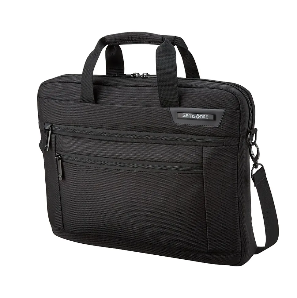 Samsonite Classic Business 2.0 15.6" Polyester Laptop Bag, Black (141276-1041)