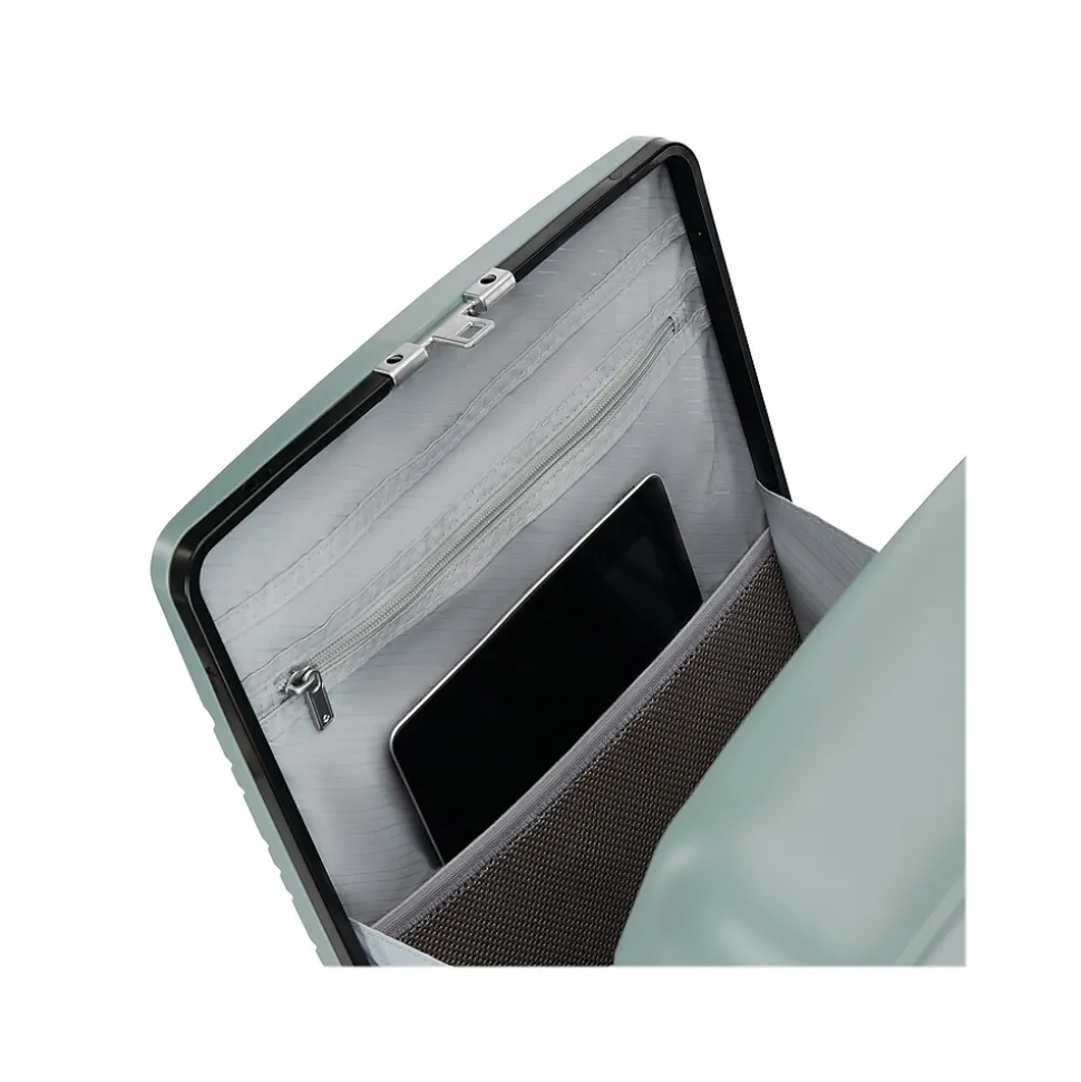 Samsonite Elevation Plus 23" Hardside Carry-On Suitcase, 4-Wheeled Spinner, TSA Checkpoint Friendly, Green (142910-1244)