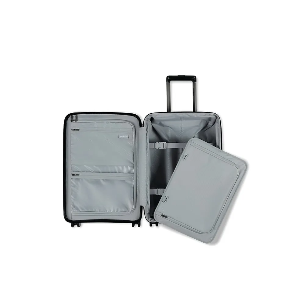 Samsonite Elevation Plus 23" Hardside Carry-On Suitcase, 4-Wheeled Spinner, TSA Checkpoint Friendly, Triple Black (142910-2620)