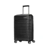 Samsonite Elevation Plus 23" Hardside Carry-On Suitcase, 4-Wheeled Spinner, TSA Checkpoint Friendly, Triple Black (142910-2620)