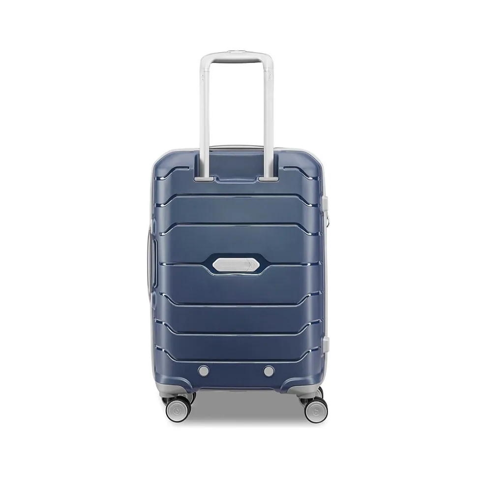 Samsonite Freeform 21.25" Hardside Carry-On Suitcase, 4-Wheeled Spinner, TSA Checkpoint Friendly, Navy (78255-1596)