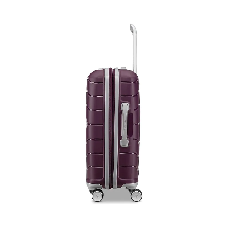 Samsonite Freeform 21.25" Hardside Carry-On Suitcase, 4-Wheeled Spinner, TSA Checkpoint Friendly, Amethyst Purple (78255-B170)