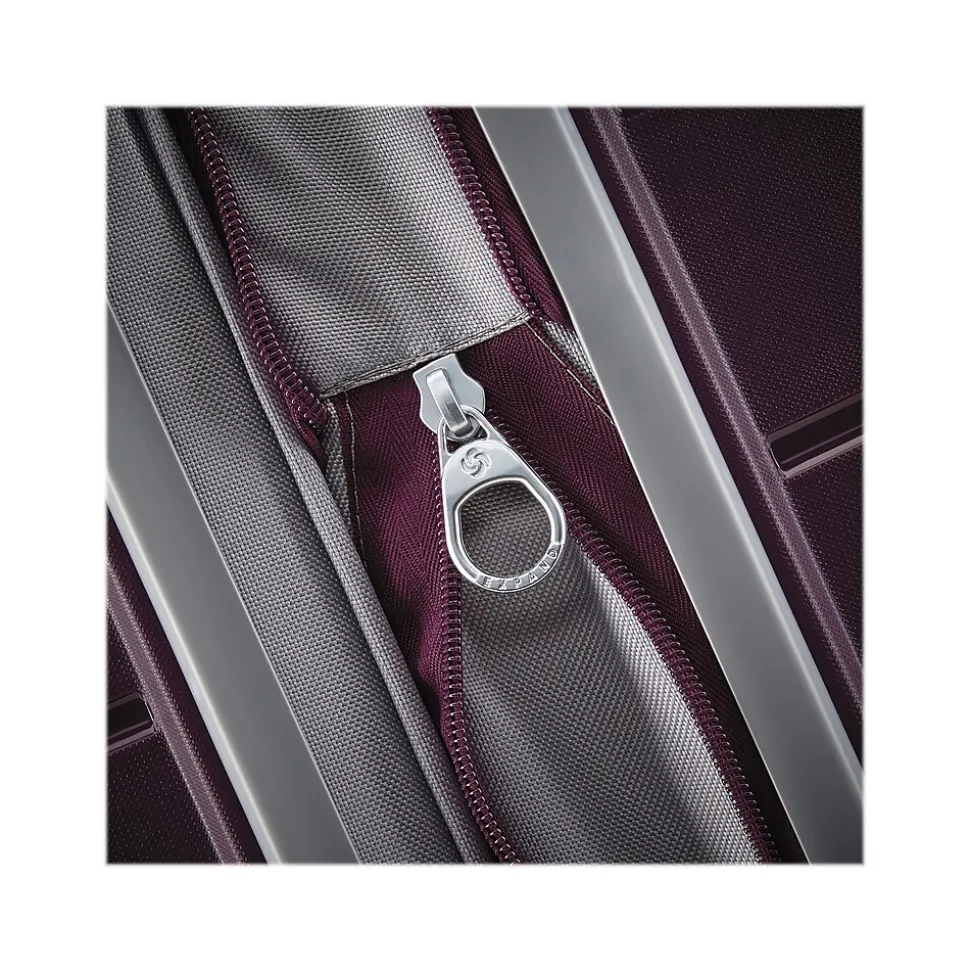 Samsonite Freeform 21.25" Hardside Carry-On Suitcase, 4-Wheeled Spinner, TSA Checkpoint Friendly, Amethyst Purple (78255-B170)