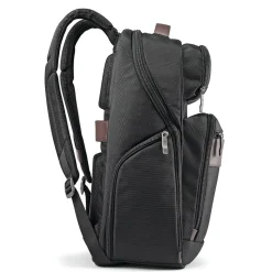 Samsonite Kombi Backpack, Solid, Black/Brown (92310-1051)