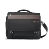 Samsonite Kombi Laptop Briefcase, Brown/Black Nylon (92314-1051)