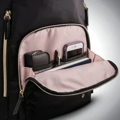 Samsonite Laptop Backpack, Solid, Black (128172-1041)