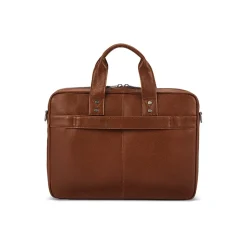 Samsonite Leather Briefcase, Laptop Compatible, Cognac (126038-1221)