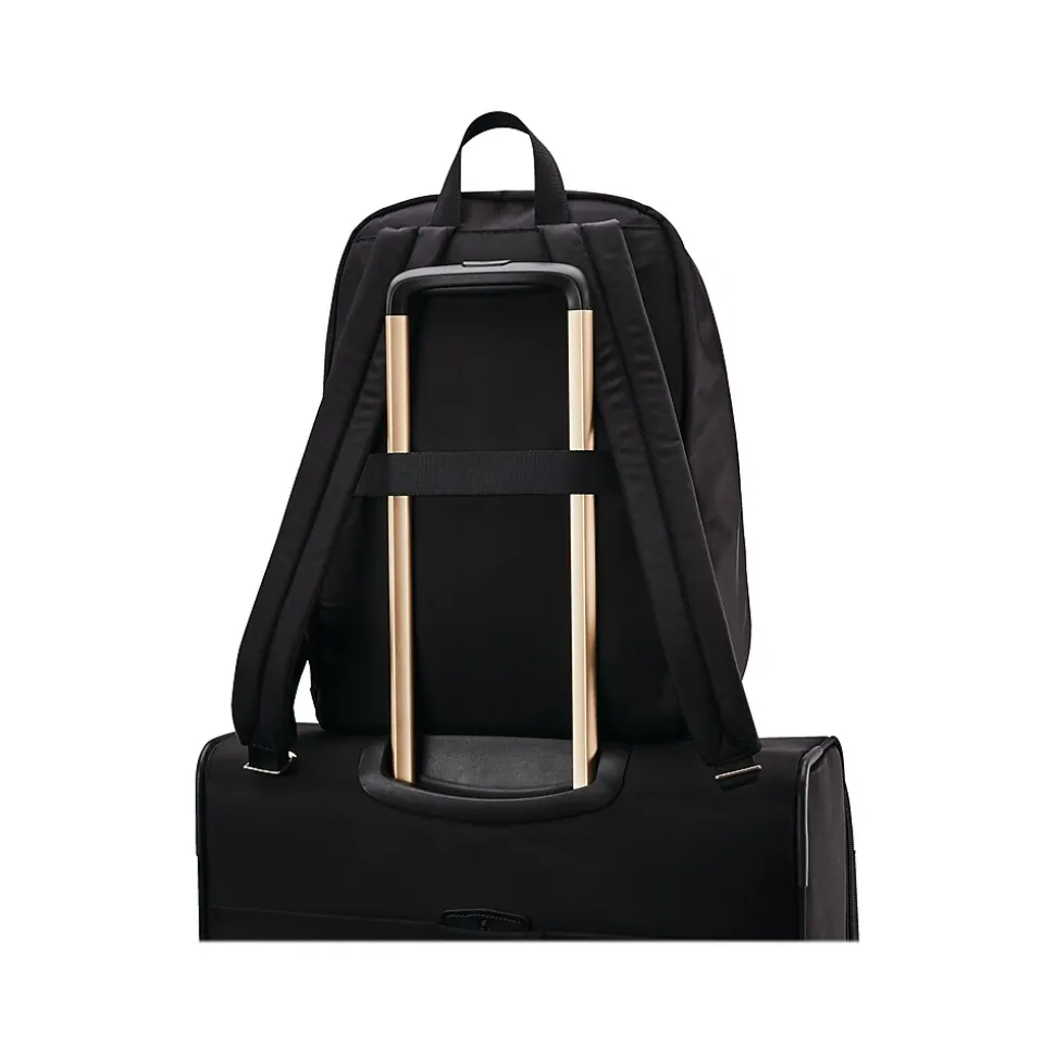 Samsonite Mobile Solution Essential Laptop Backpack, Black Nylon (128170-1041)