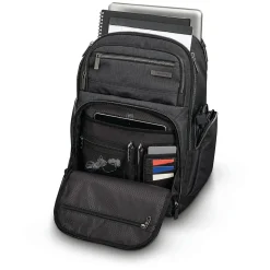 Samsonite Modern Utility Double Shot Backpack, Charcoal Heather, Ripstop Polyester (102976-5794)