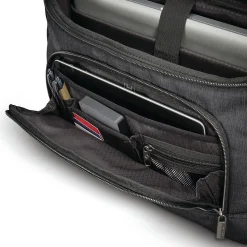 Samsonite Modern Utility Messenger Bag, Charcoal Heather, Ripstop Polyester (89579-5794)