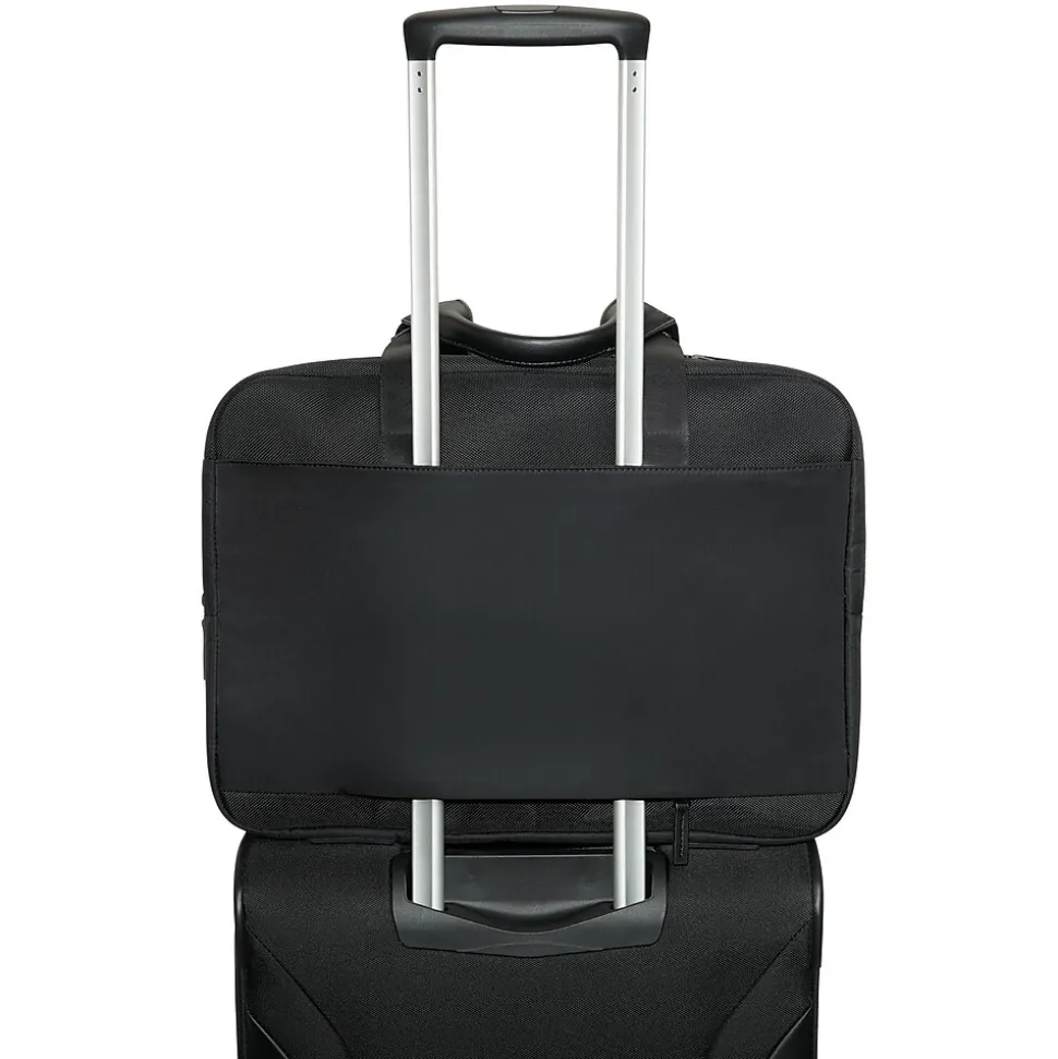 Samsonite Openroad Laptop Briefcase, Jet Black Nylon (91798-1465)