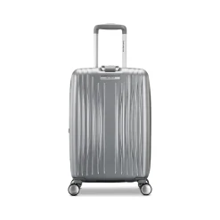 Samsonite Opto 3 19.29" Hardside Carry-On Suitcase, 4-Wheeled Spinner, TSA Checkpoint Friendly, Silver (147074-7722)