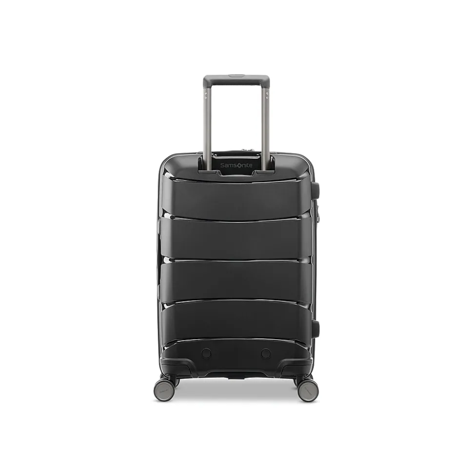 Samsonite Outline Pro 23" Hardside Carry-On Suitcase, 4-Wheeled Spinner, TSA Checkpoint Friendly, Midnight Black (137393-1548)