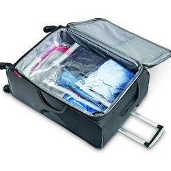 Samsonite 12-Piece Plastic Travel Pouch Set, Waterproof, Clear (51714-1212)