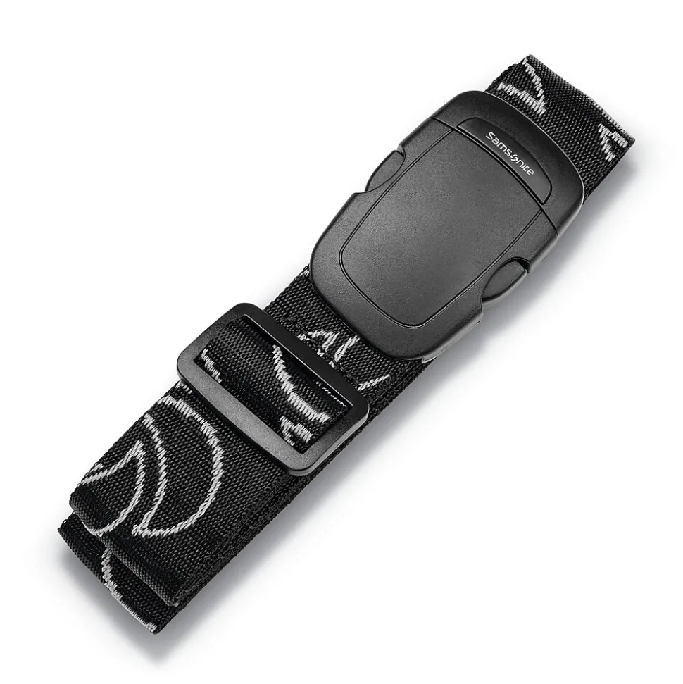 Samsonite Polyester Luggage Strap, Black (91156-1041)