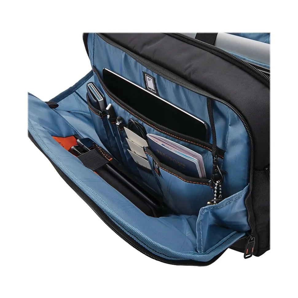 Samsonite Pro Nylon Business Messenger Bag, Black (126361-1041)