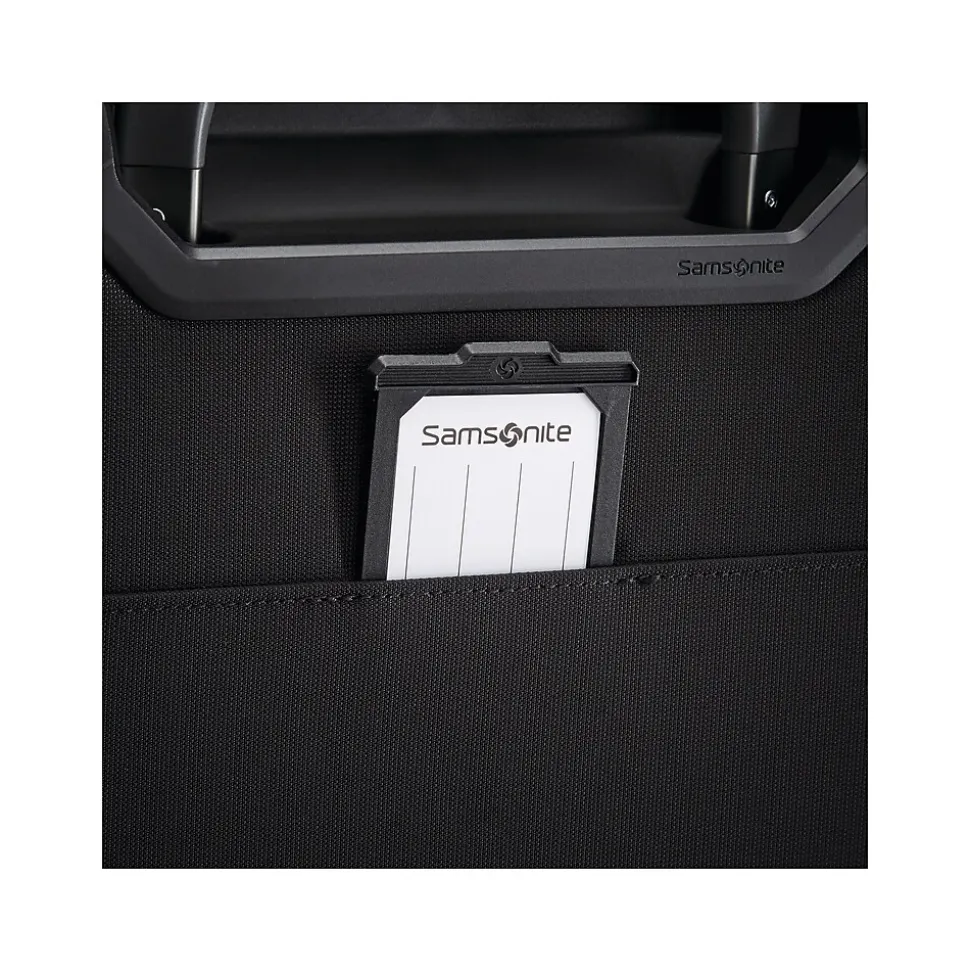Samsonite Silhouette 17 23" Carry-On Suitcase, 4-Wheeled Spinner, Black (139016-1041)