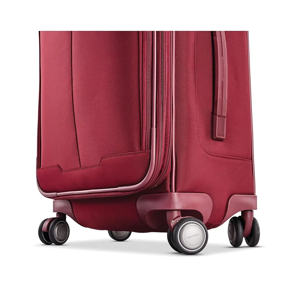 Samsonite Silhouette 17 23" Carry-On Suitcase, 4-Wheeled Spinner, Merlot (139016-2136)