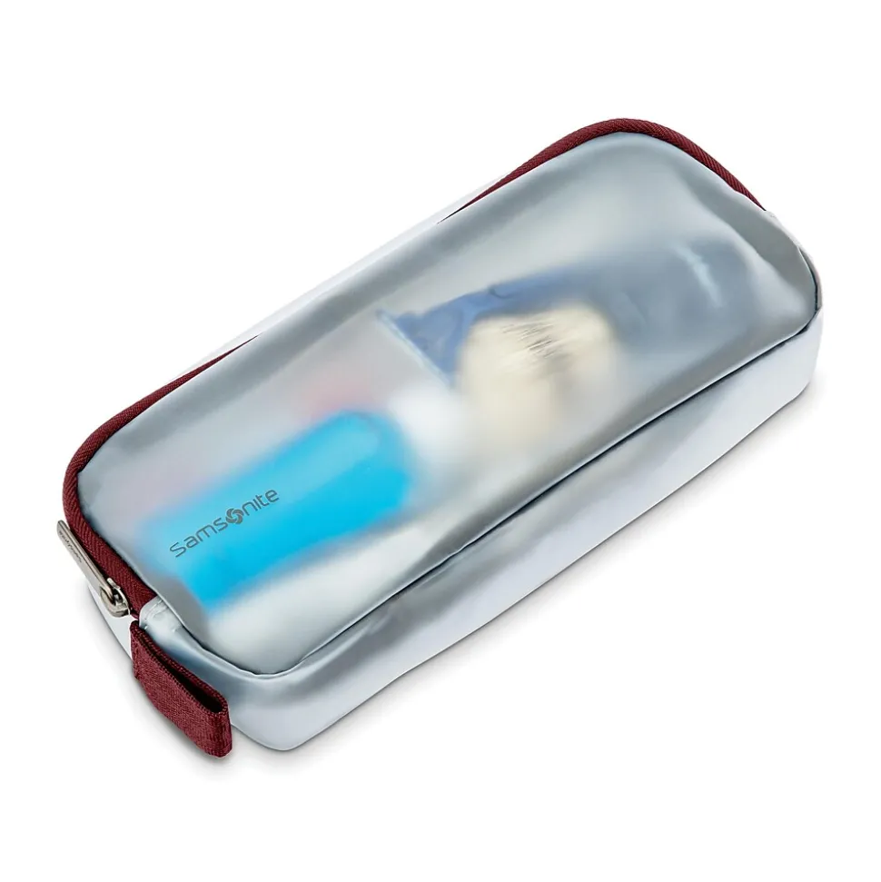 Samsonite Silhouette 17 23" Carry-On Suitcase, 4-Wheeled Spinner, Merlot (139016-2136)