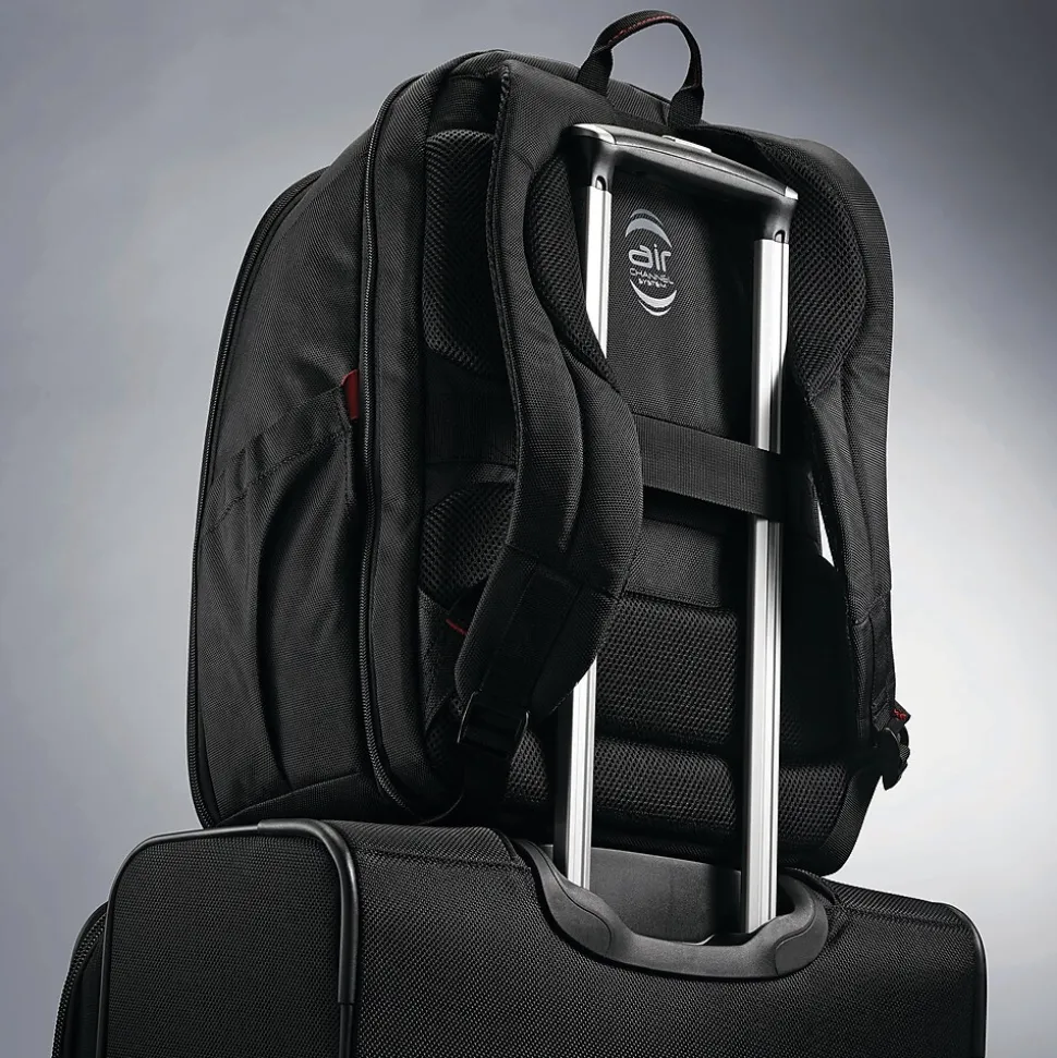 Samsonite Xenon 3 Backpack, Solid Black (89431-1041)