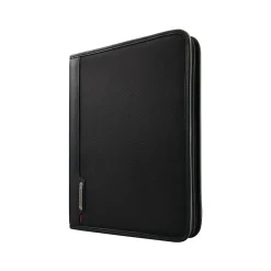 Samsonite Xenon Business Polyester Padfolio with Zipper Closure, Black (116466-1041)