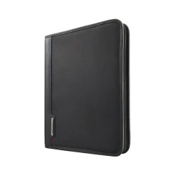 Samsonite Xenon Business Polyester Padfolio with Zipper Closure, Steel Gray (116466-1829)