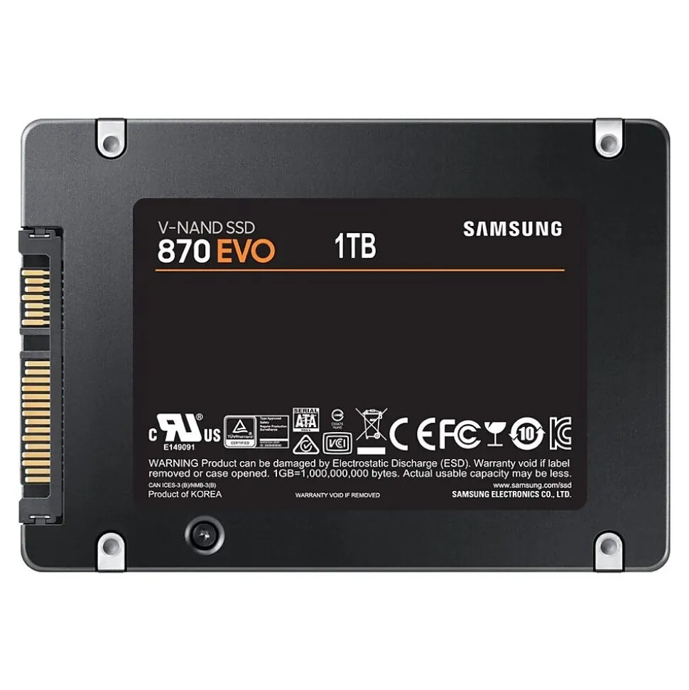 Samsung 870 EVO MZ-77E1T0E 1TB SATA/600 Internal Solid State Drive
