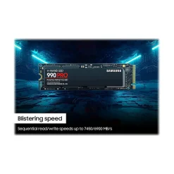 Samsung 990 PRO 1TB M.2 PCI Express 4.0 Internal Solid-State Drive, V-NAND (MZ-V9P1T0B/AM)