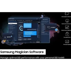 Samsung 990 PRO 1TB M.2 PCI Express 4.0 Internal Solid-State Drive with Heatsink, V-NAND (MZ-V9P1T0CW)