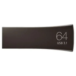 Samsung BAR Plus 64GB USB 3.1 Type A Flash Drive, Titan Gray (MUF-64BE4/AM)