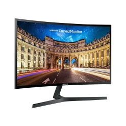 Samsung CF396 Series 24" Curved LED Monitor, High Glossy Black (LC24F396FHNXZA)