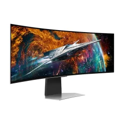 Samsung Odyssey G9 49" Curved 240Hz OLED Gaming Monitor, Silver (LS49CG954SNXZA)