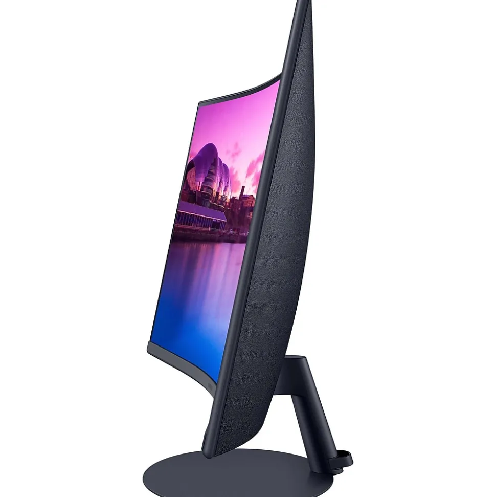 Samsung S39C 27" Curved 75Hz LED Monitor, Black (LS27C392EANXGO)