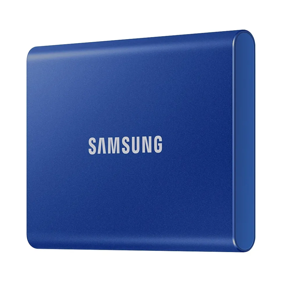 Samsung T7 2TB USB 3.2 Portable Solid State Drive, Blue (MU-PC2T0H/AM)